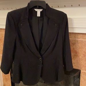White House Black Market 3/4 length blazer, size 8